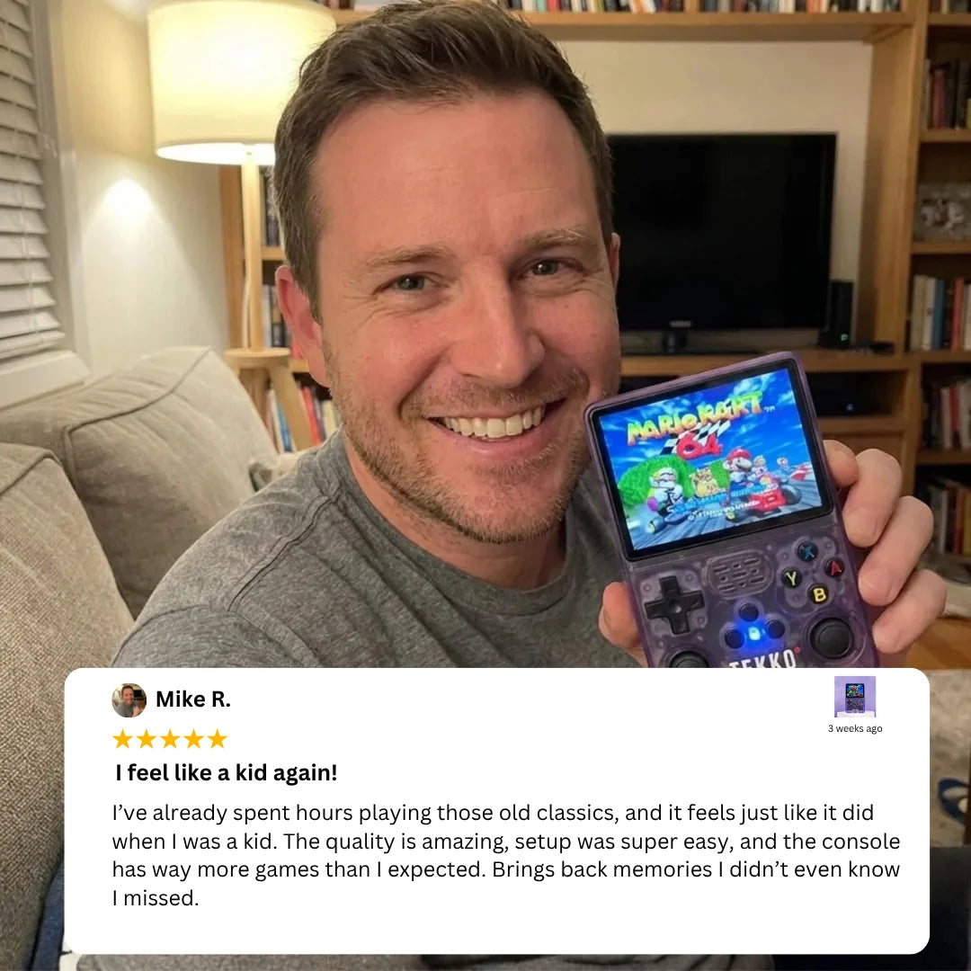 Experience Nostalgia with the TEKKO ONE - Your Ultimate Retro Games Console