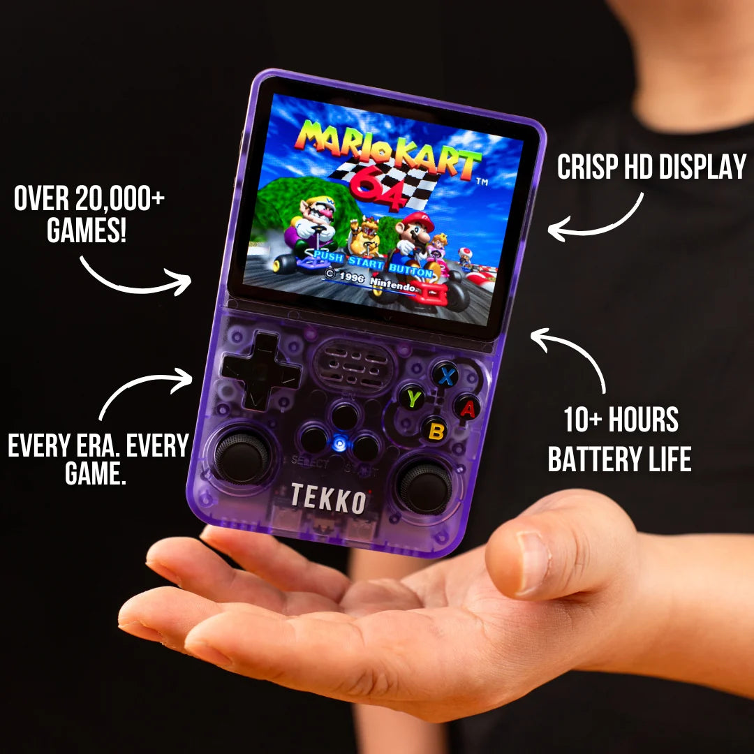 Experience Nostalgia with the TEKKO ONE - Your Ultimate Retro Games Console